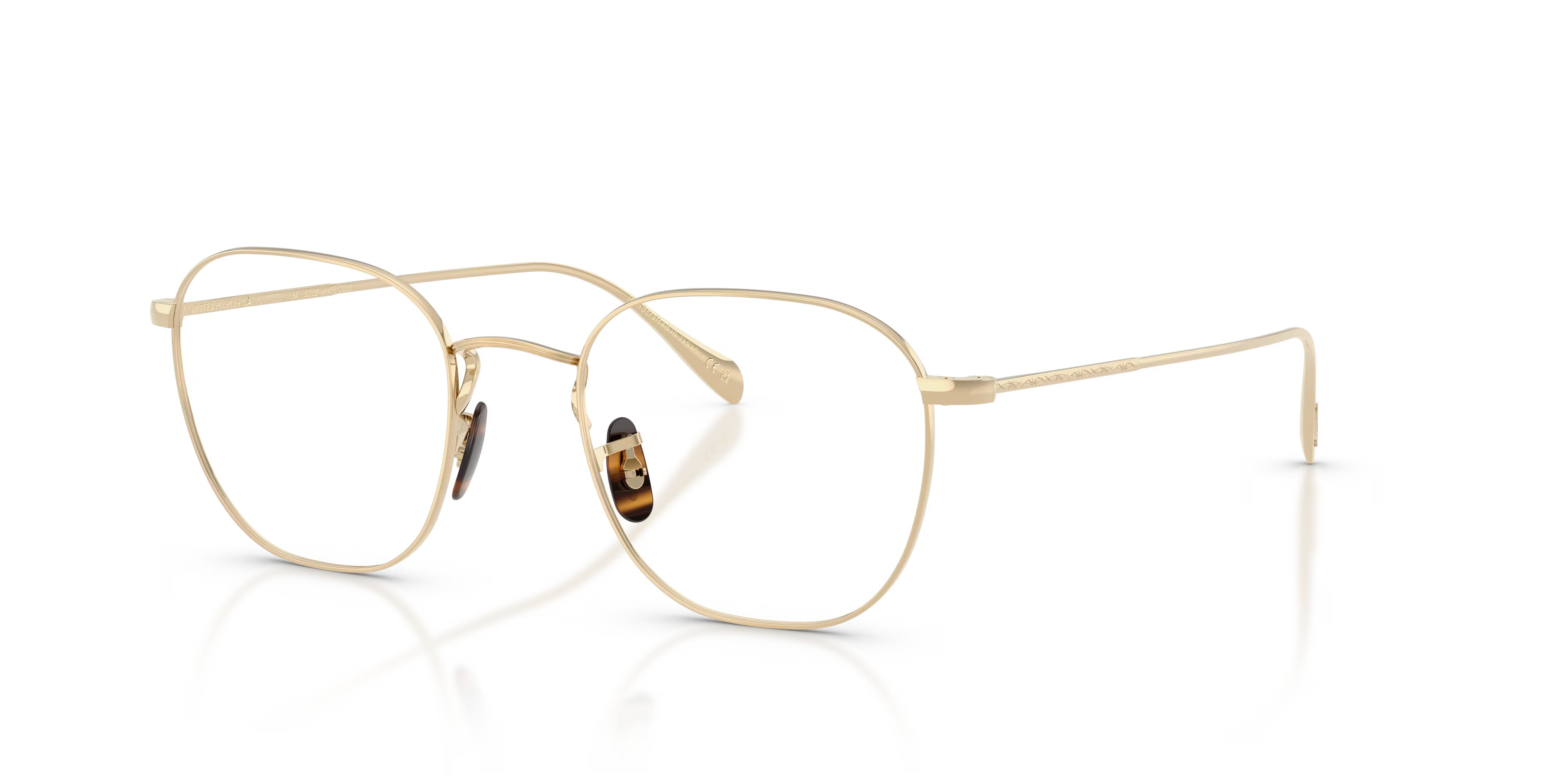 Clyne Solid Gold-Solid White Gold,Demo Lens,Gold