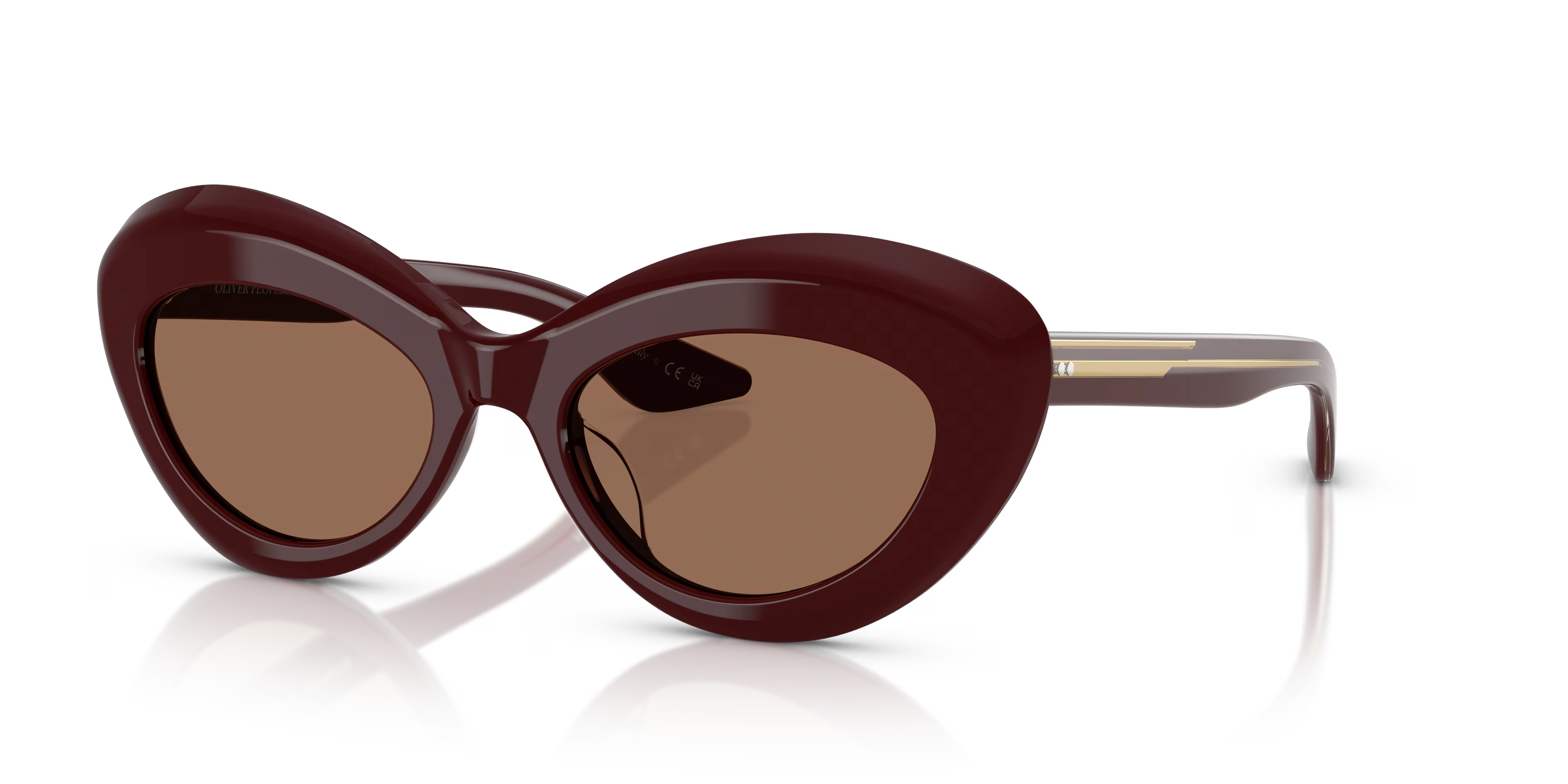 1968C-Burgundy,Brown,Acetate