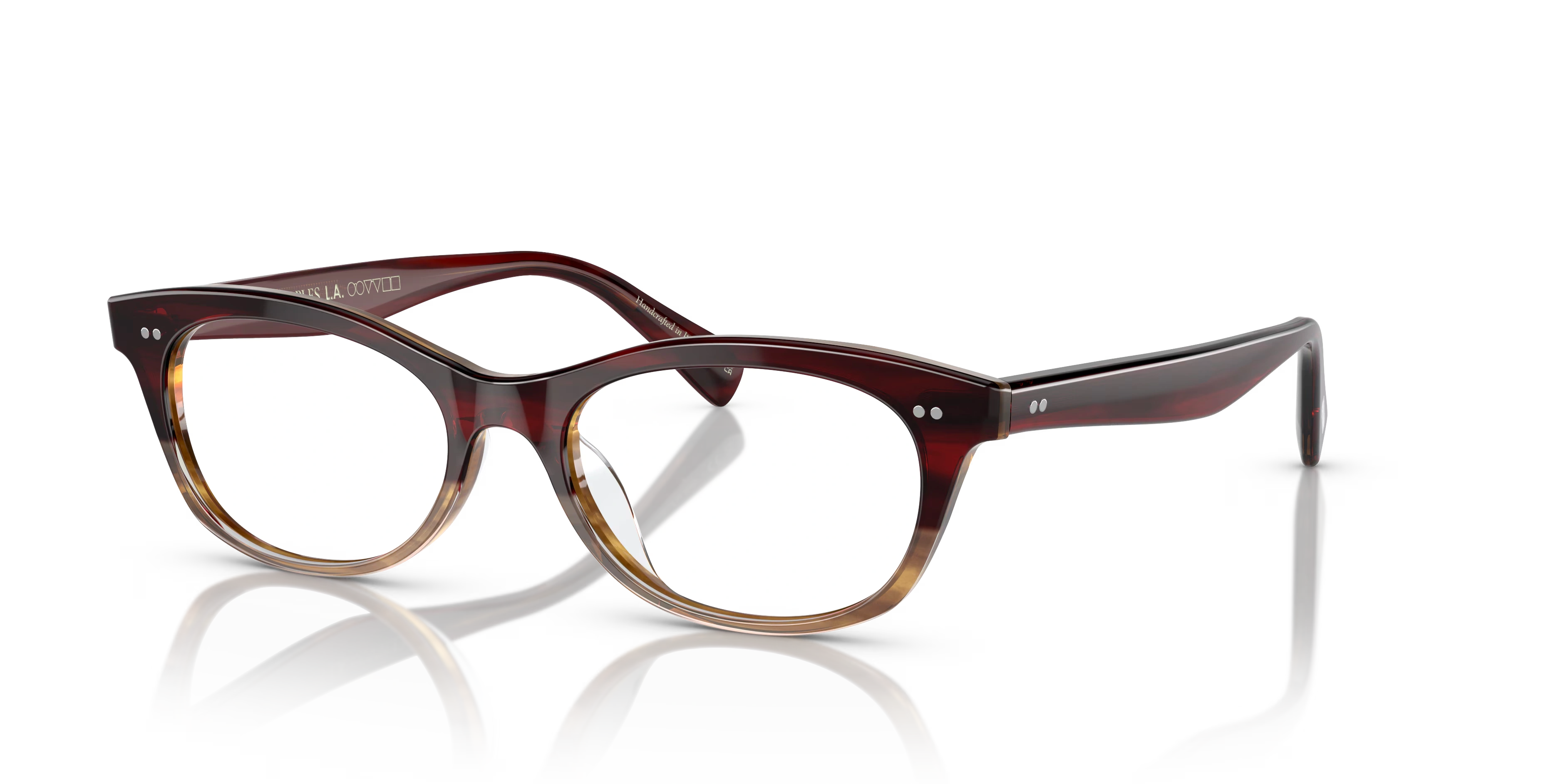 Dezerai-Red Tortoise Gradient,Clear,Acetate