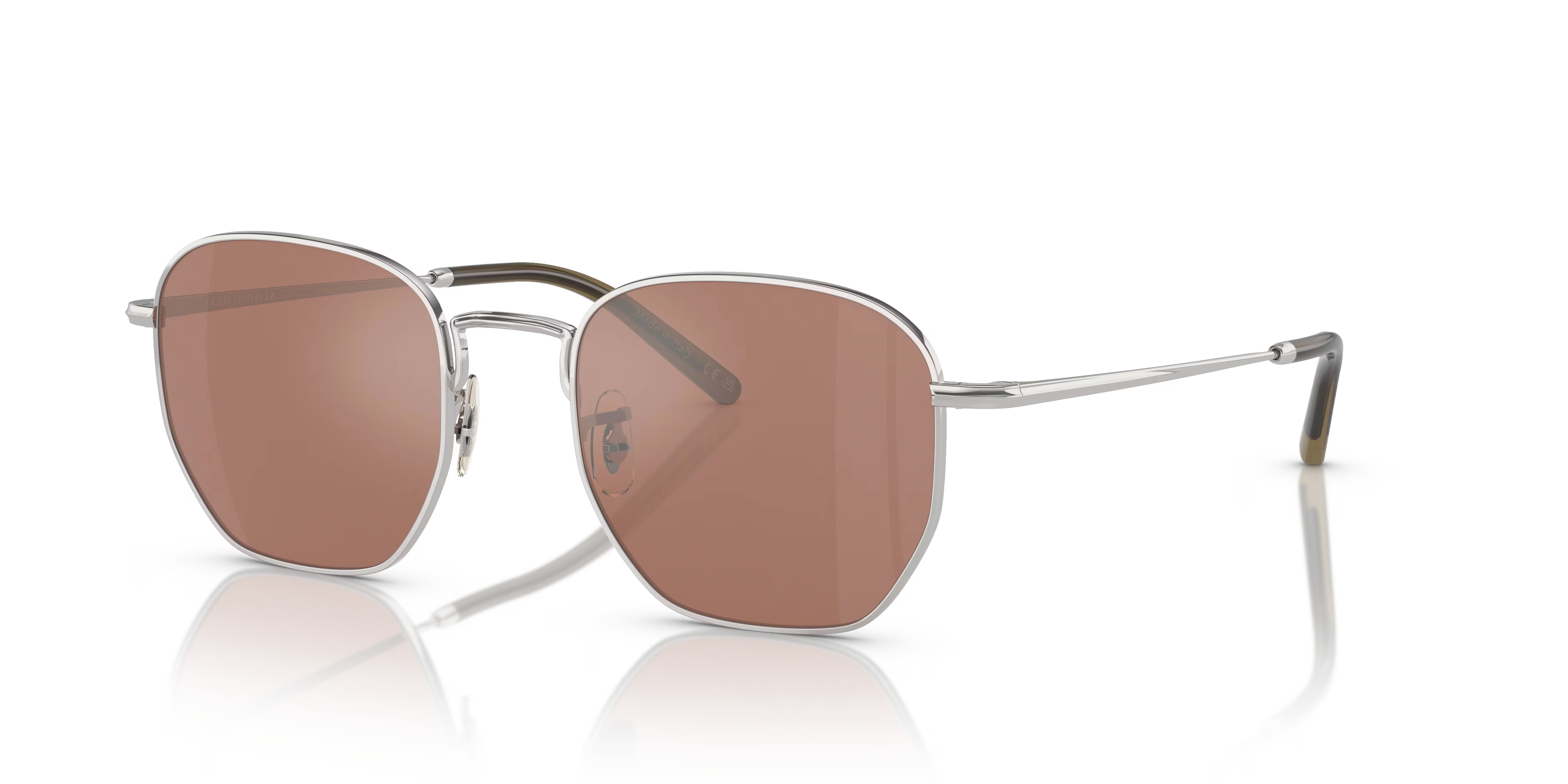 Kierney Sun-Silver,Persimmon Mirror,Metal