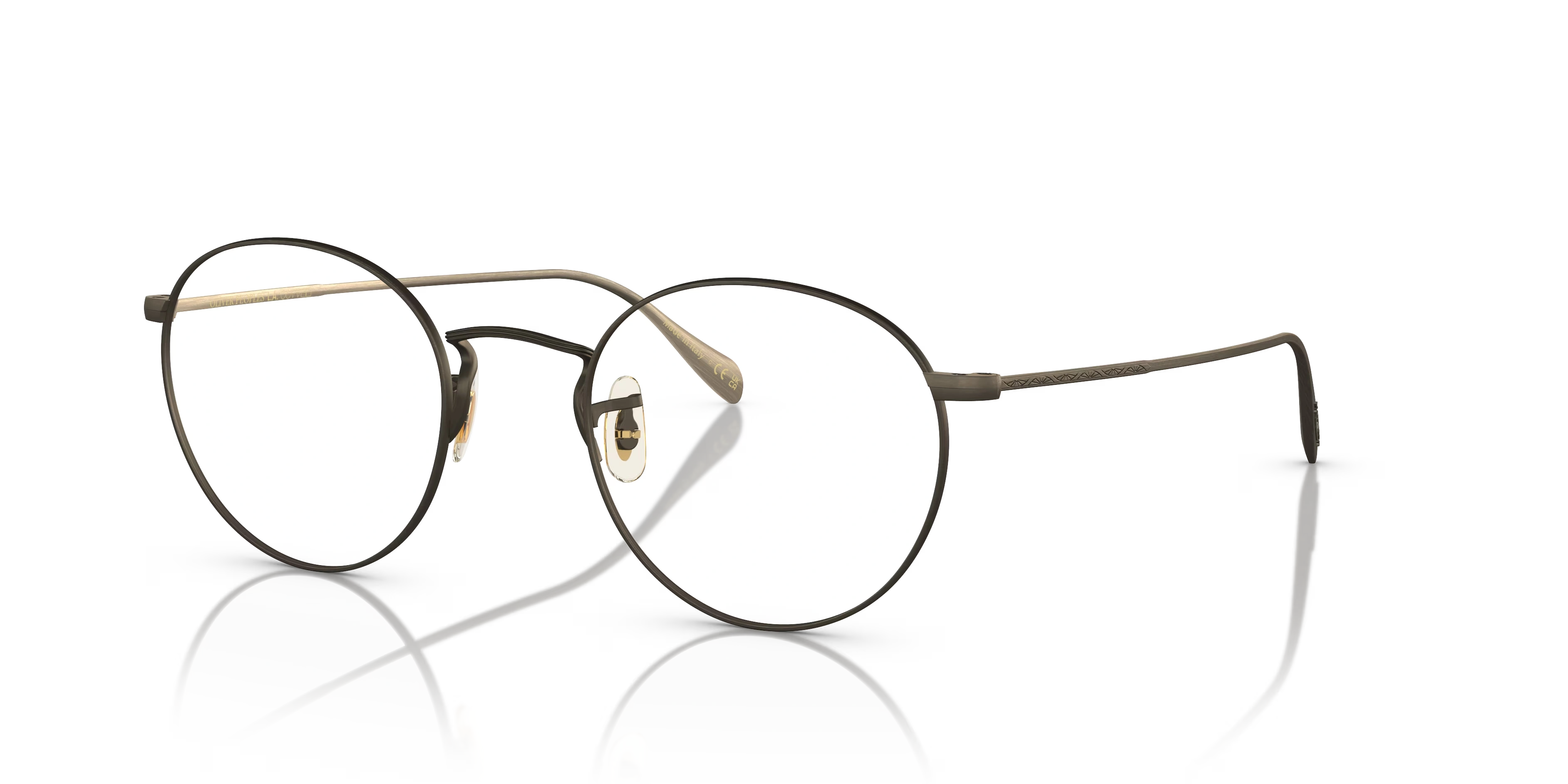 Coleridge-Antique Brown,Clear,Metal