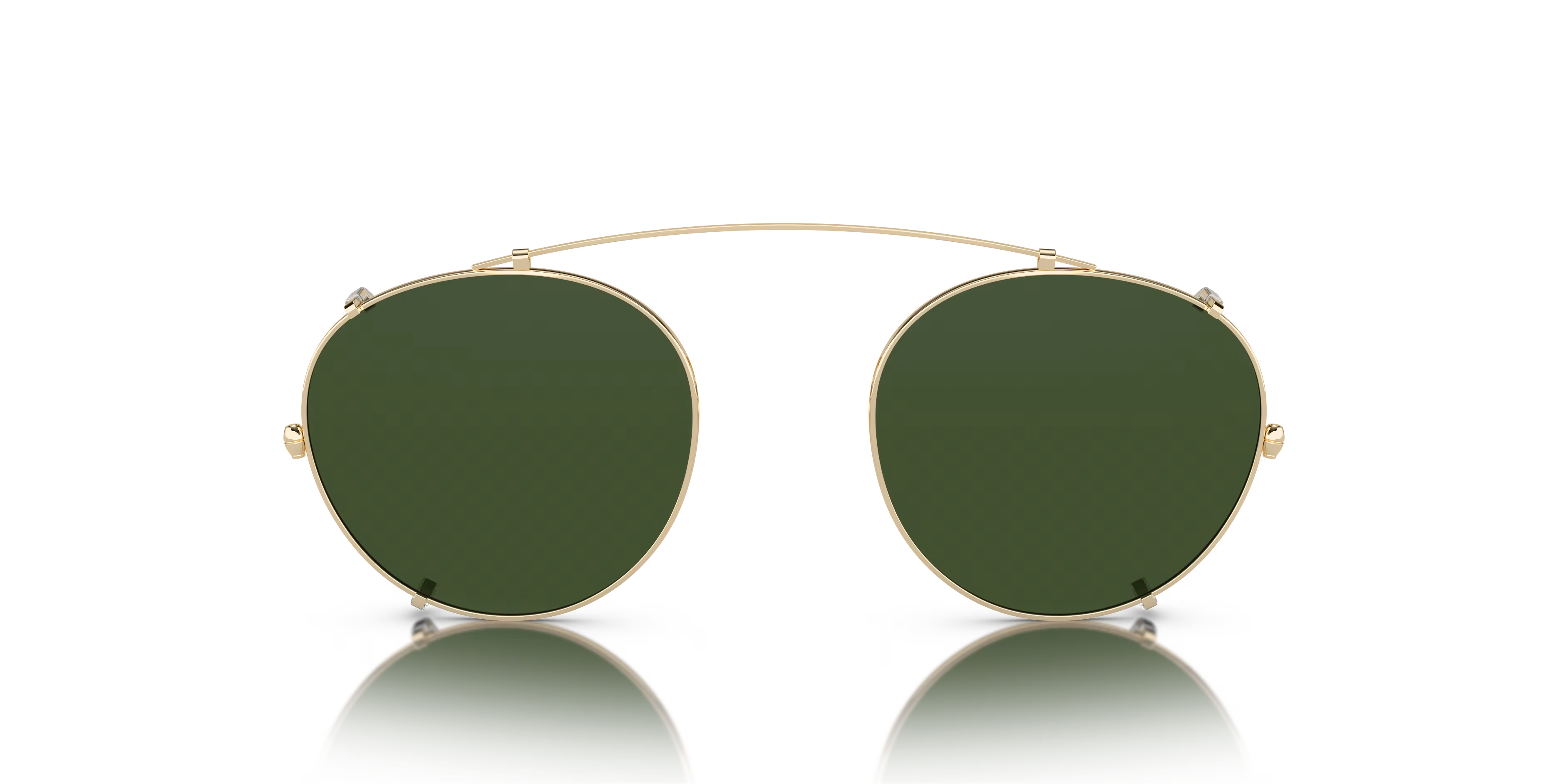 Coleridge Clip-Gold,Green,Metal