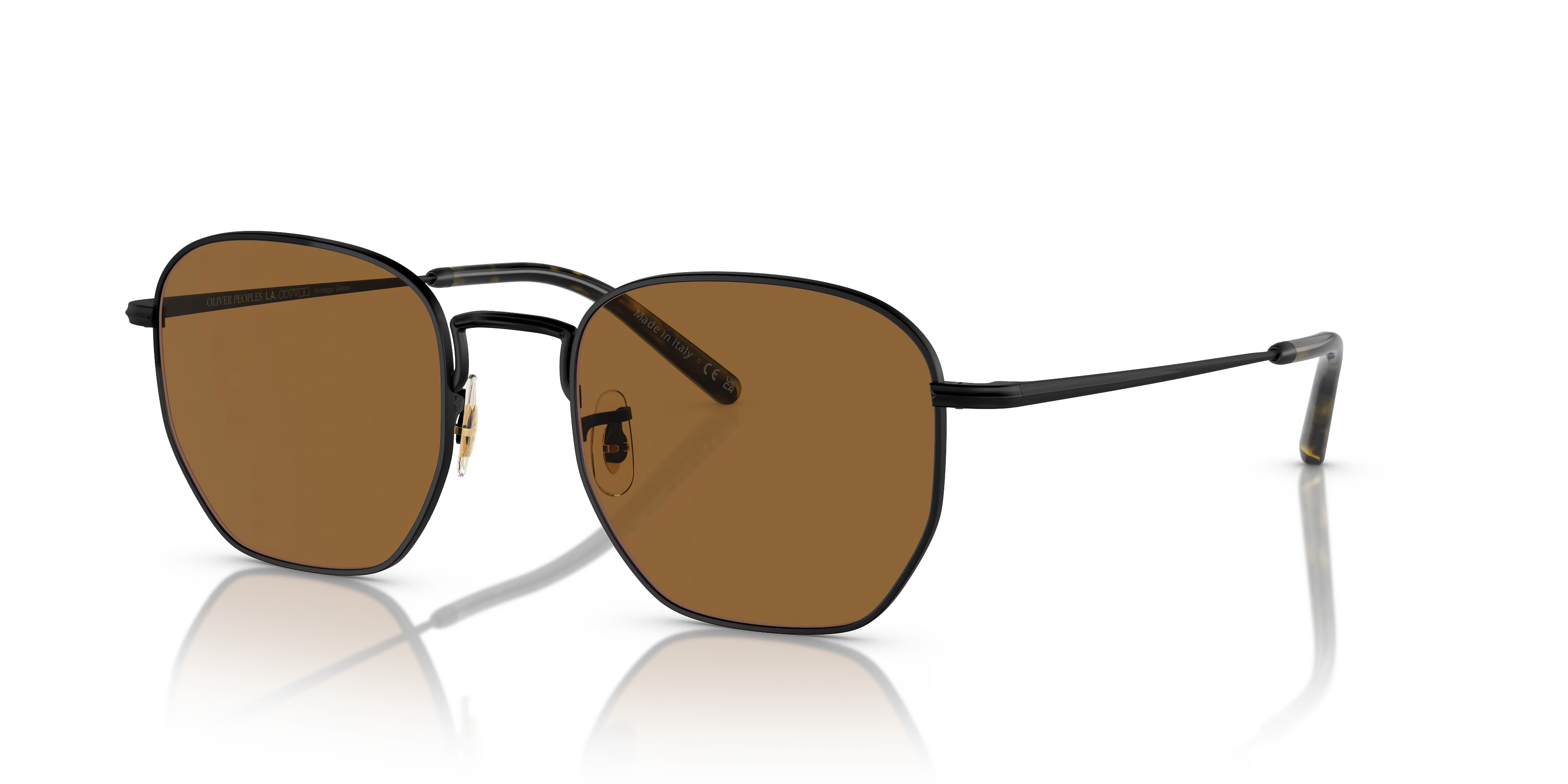 Kierney Sun-Matte Black,TRUE Brown,Metal