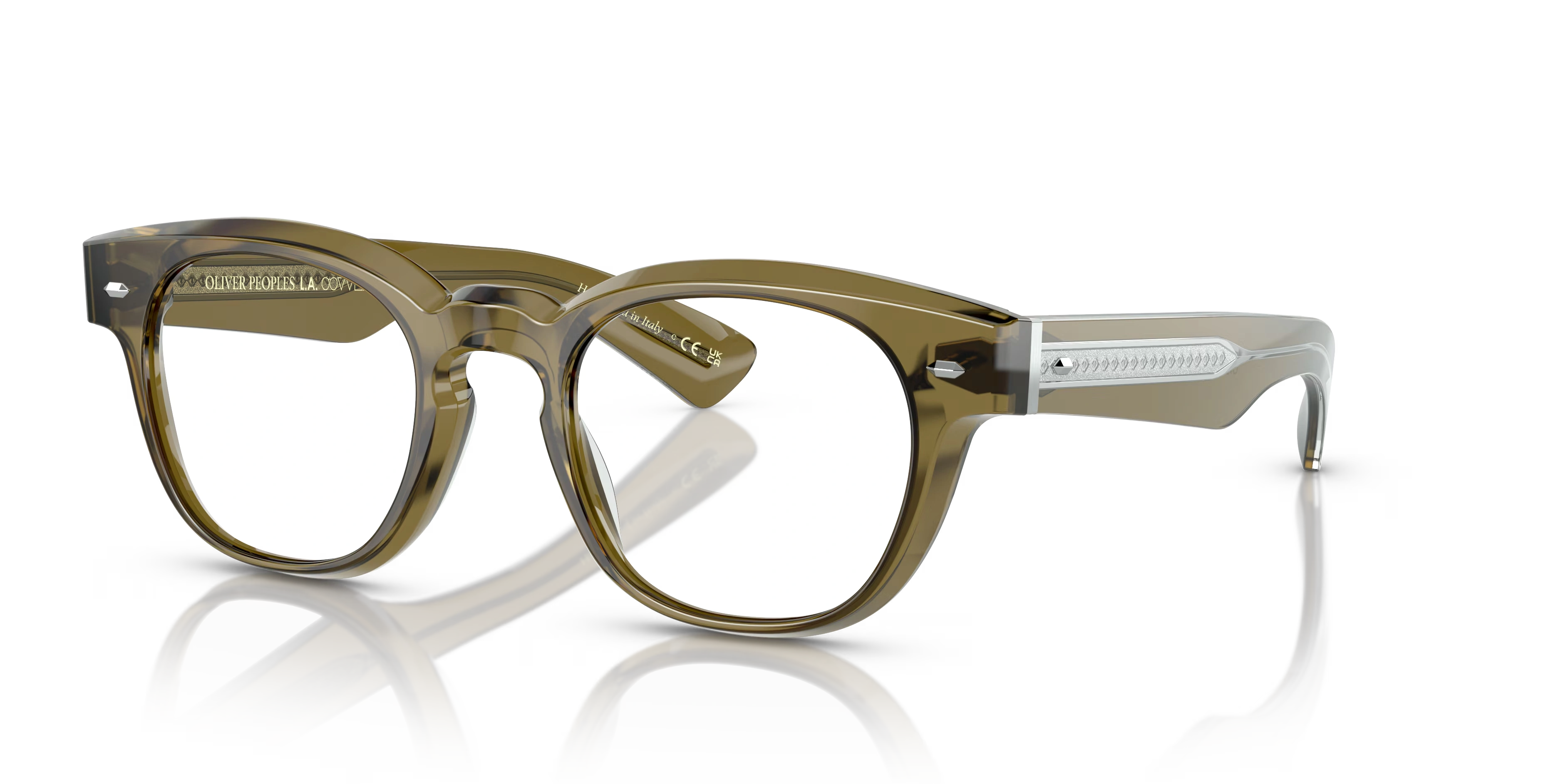 Allenby-Dusty Olive,Clear,Acetate