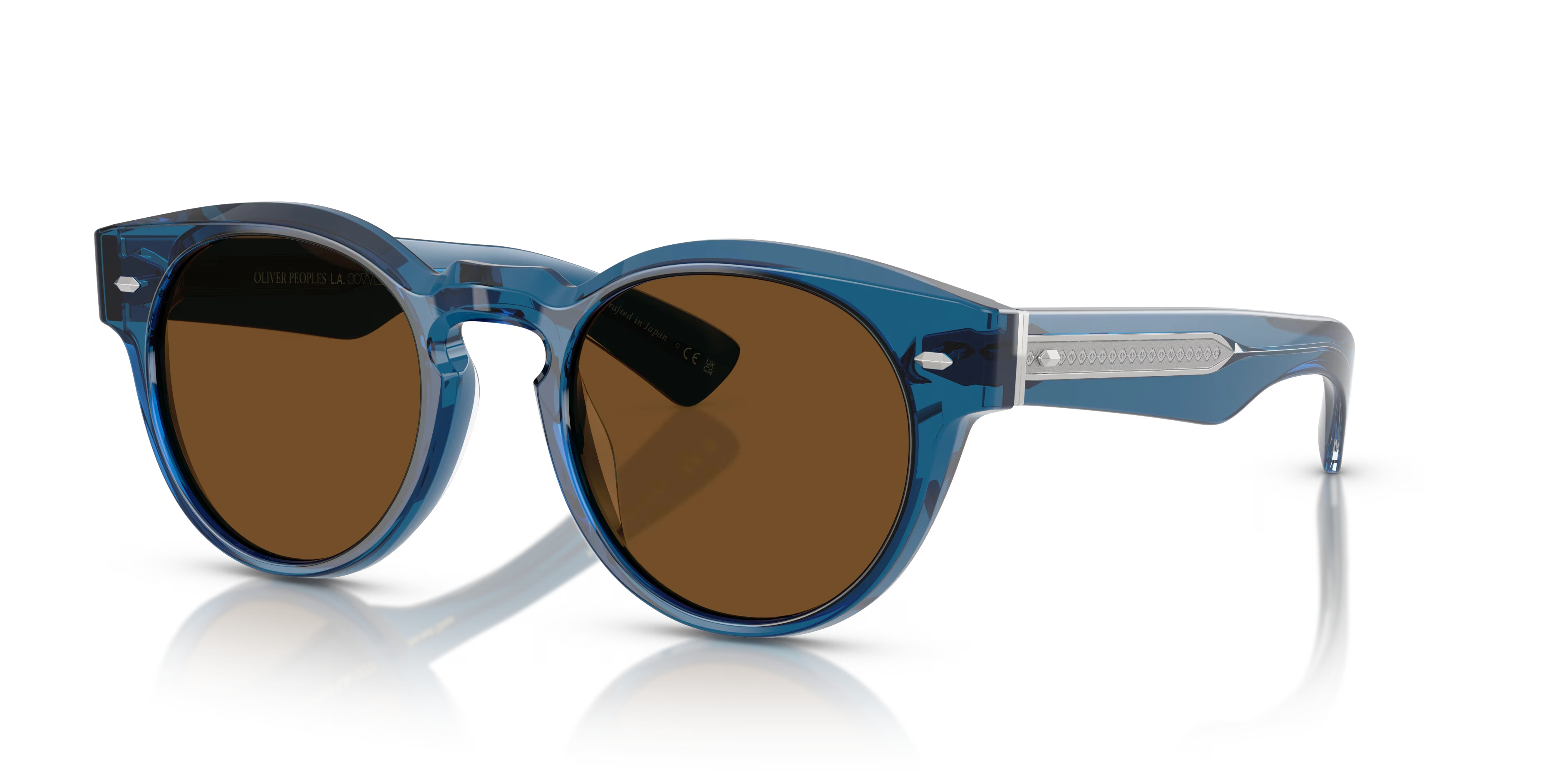 Hayton 18k-Translucent Blue,TRUE Brown Polar,Acetate