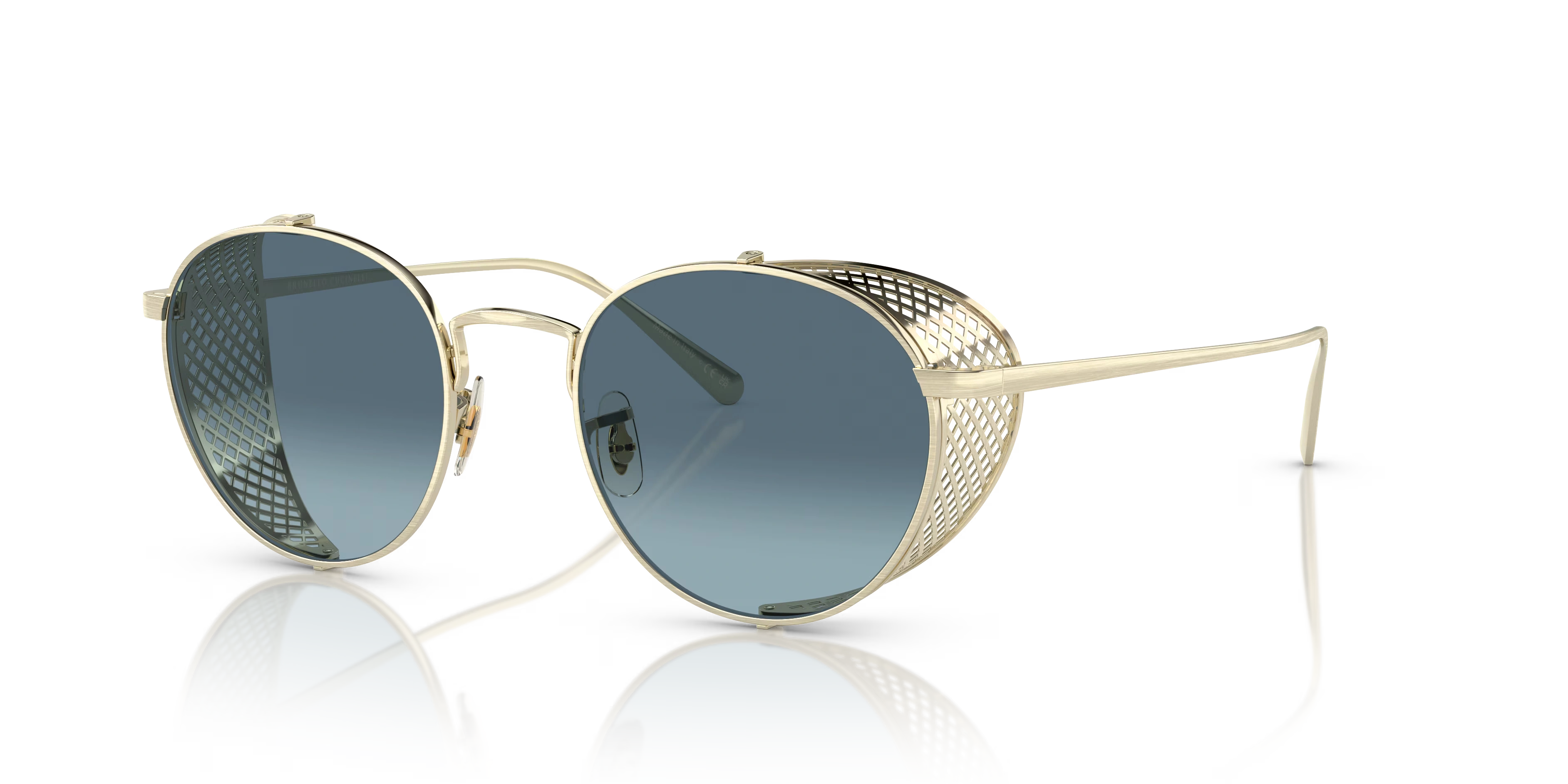 Cesarino-M-Brushed Gold,Marine Gradient,Metal