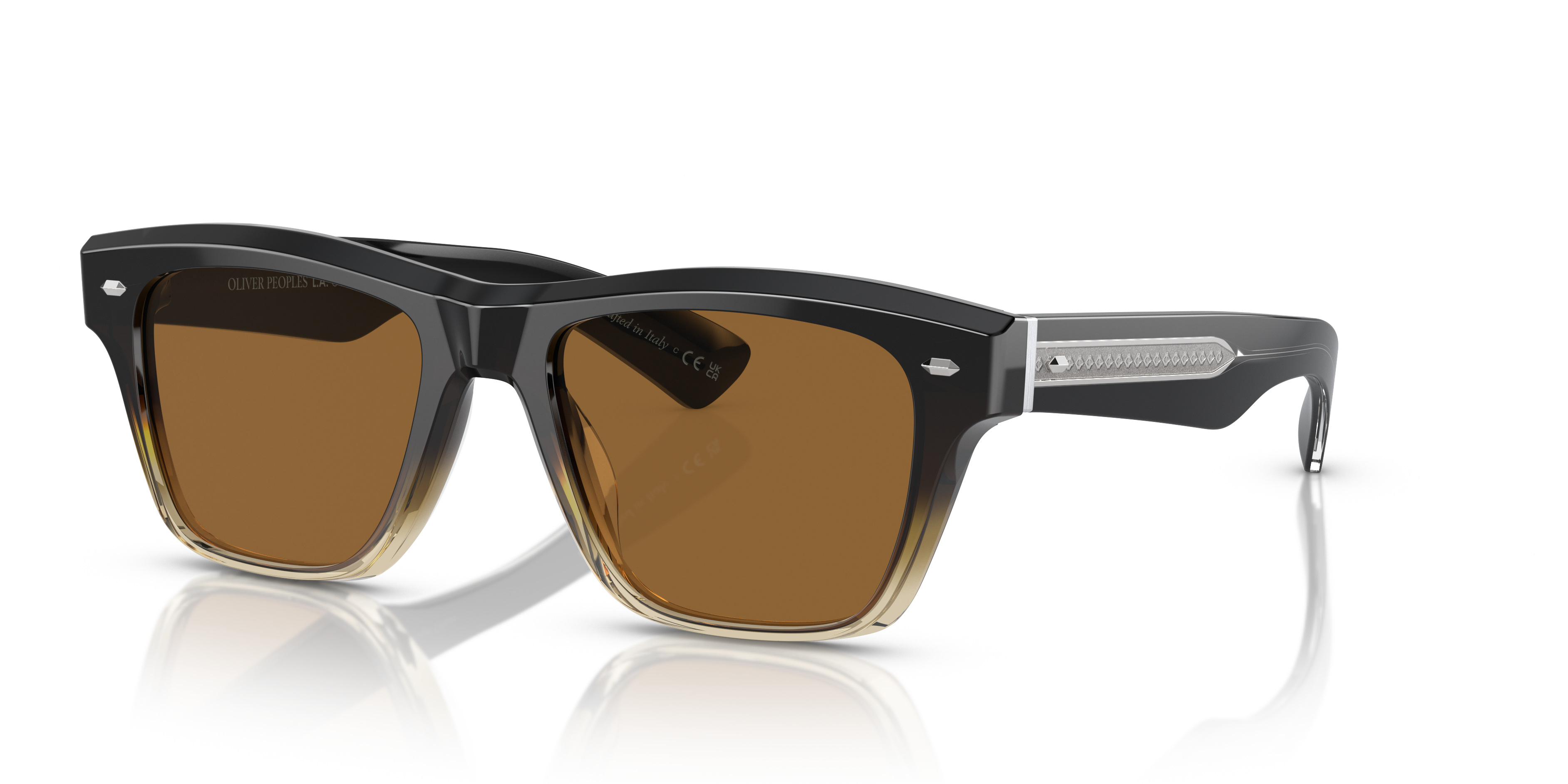 Oliver Sixties Sun-Kona Gradient,TRUE Brown,Acetate