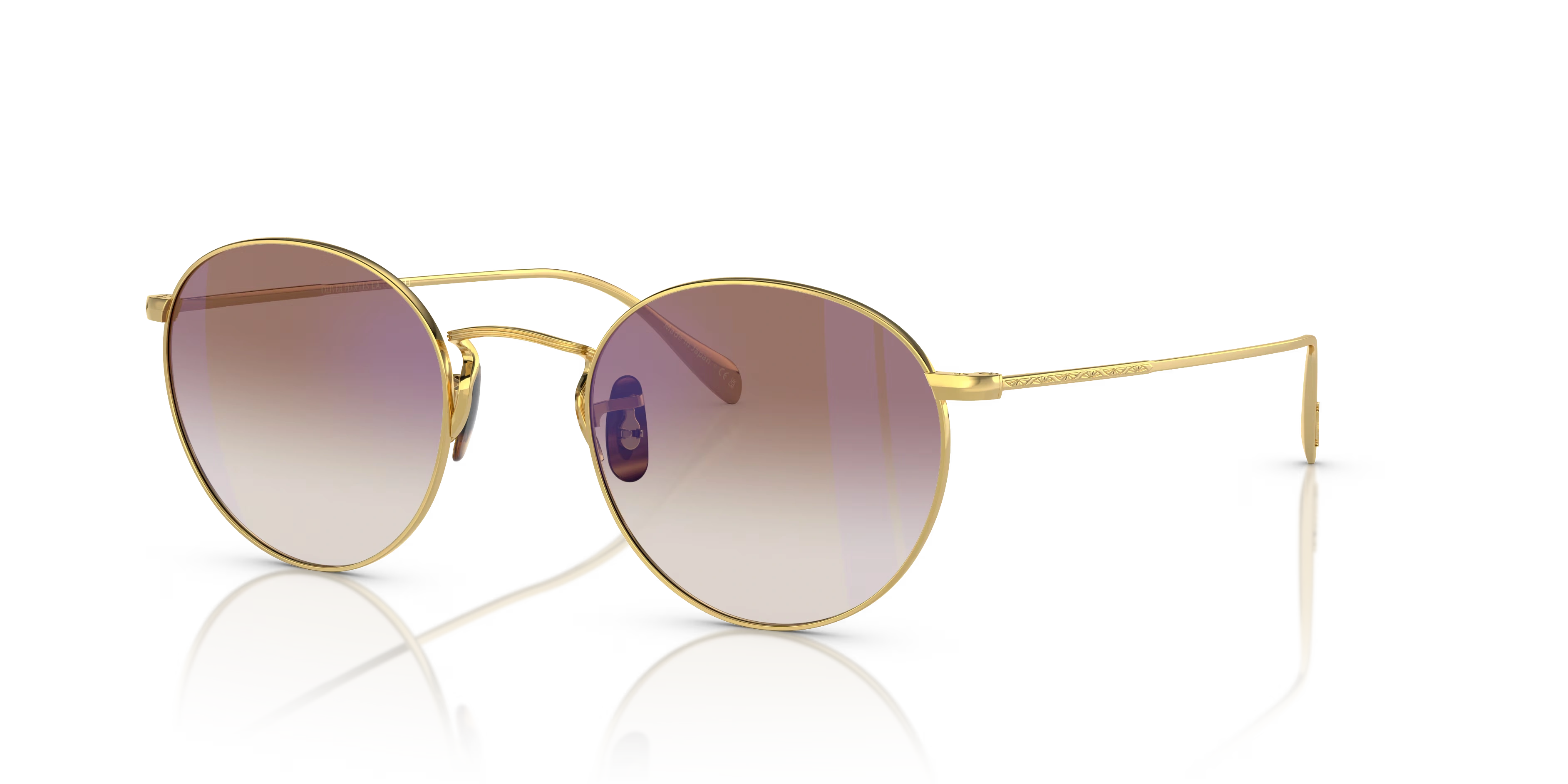 Coleridge Solid Gold-Solid Gold,Soft Tan Gradient Mirror,Gold