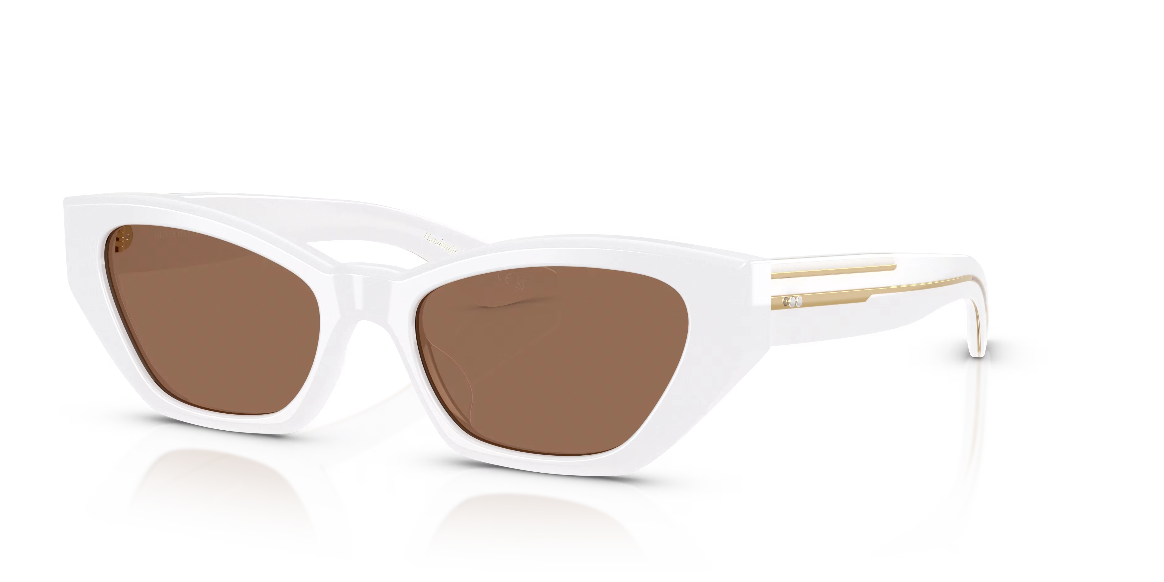 1961C-White,Brown,Acetate