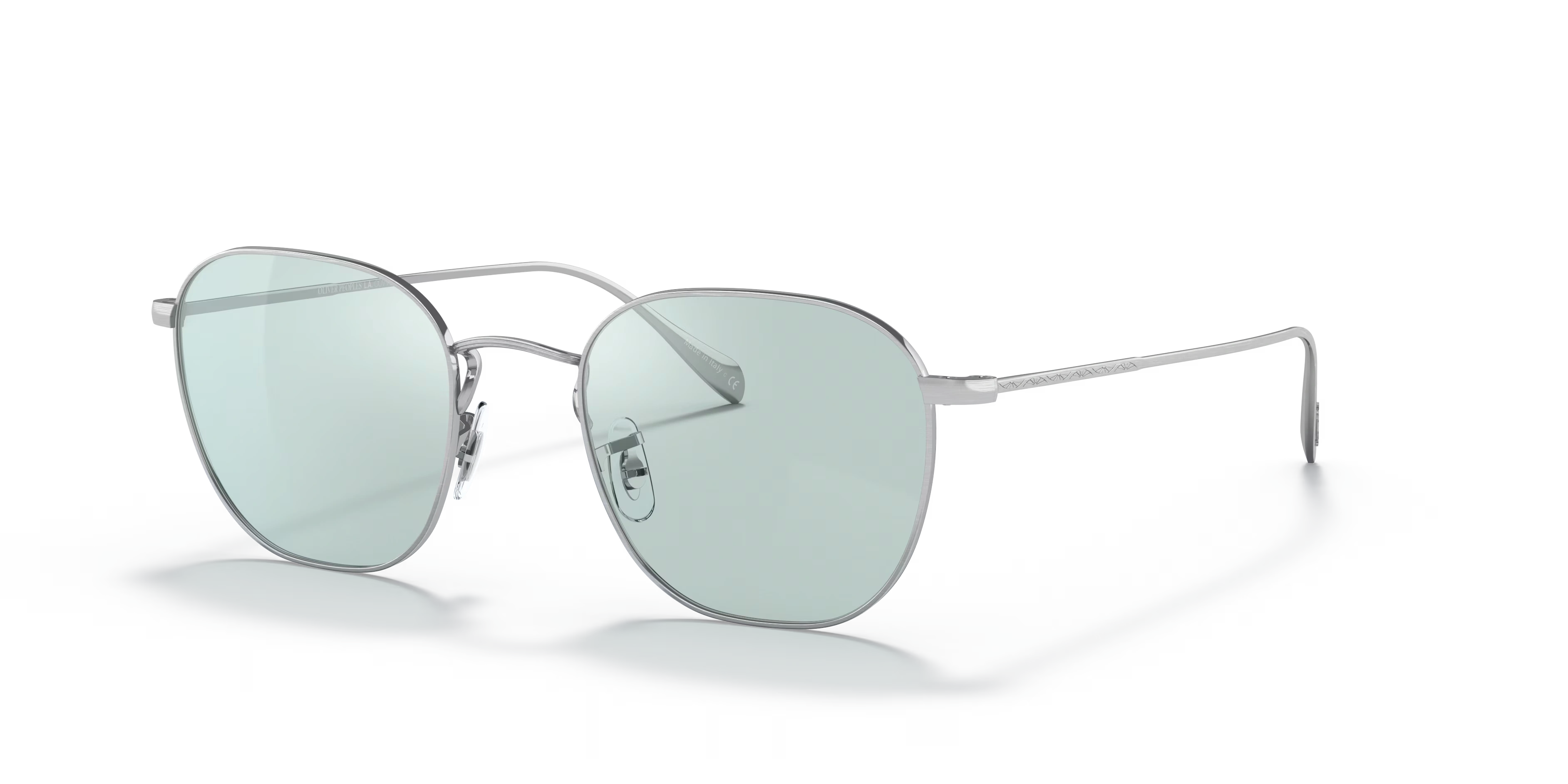 Clyne-Brushed Silver,Sea Mist,Metal