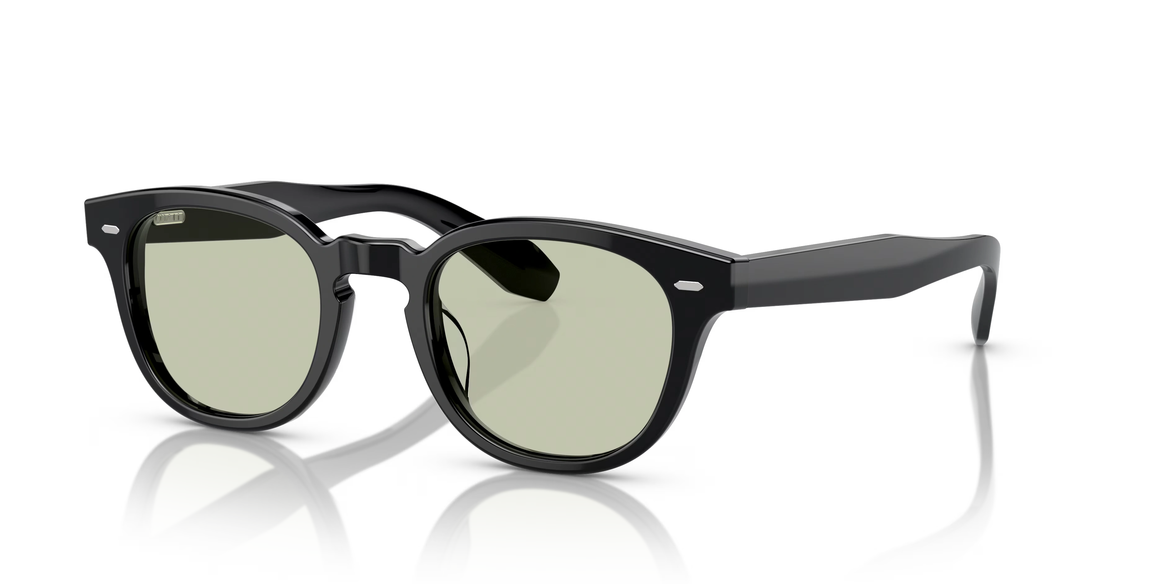 N.01-Black,Green Wash,Acetate