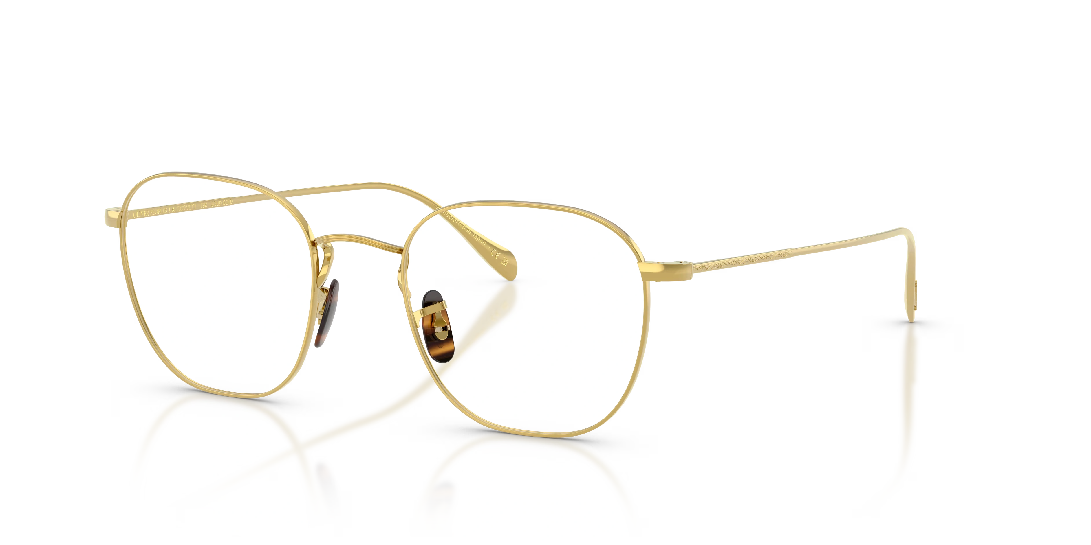 Clyne Solid Gold-Solid Gold,Demo Lens,Gold